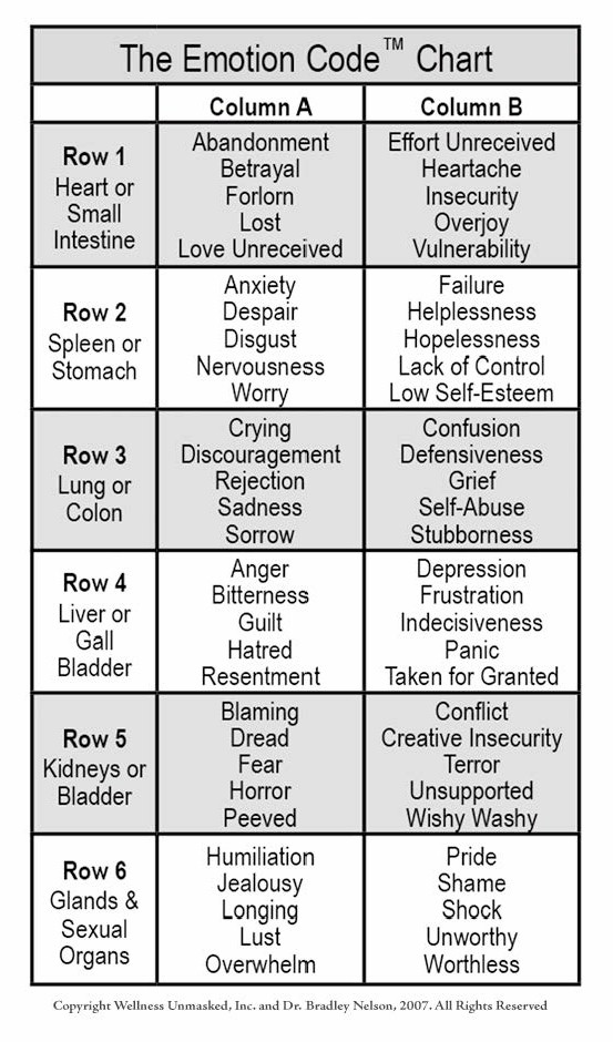 Thriving-Baby-Boomers - Alternative Health - Energy Healing - Emotion Code