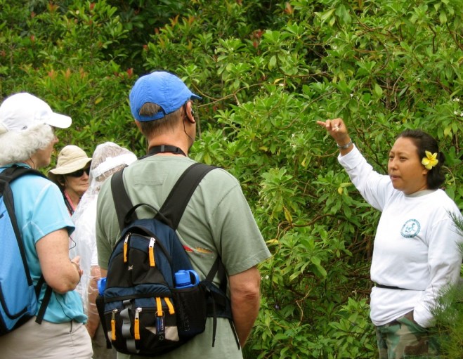 Thriving-Baby-Boomers - Eco Tourism - Eco-Tourists learning about local plants