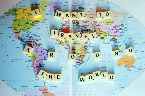 Thriving-Baby-Boomers - Travel - Map - I want to travel around the world